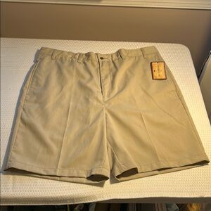 Caribbean Joe Classic Tan Men's Shorts Sz 40